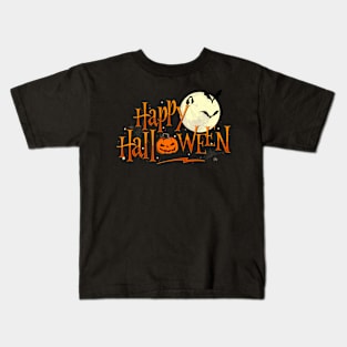 Funny Halloween Illustration Gift Idea Kids T-Shirt